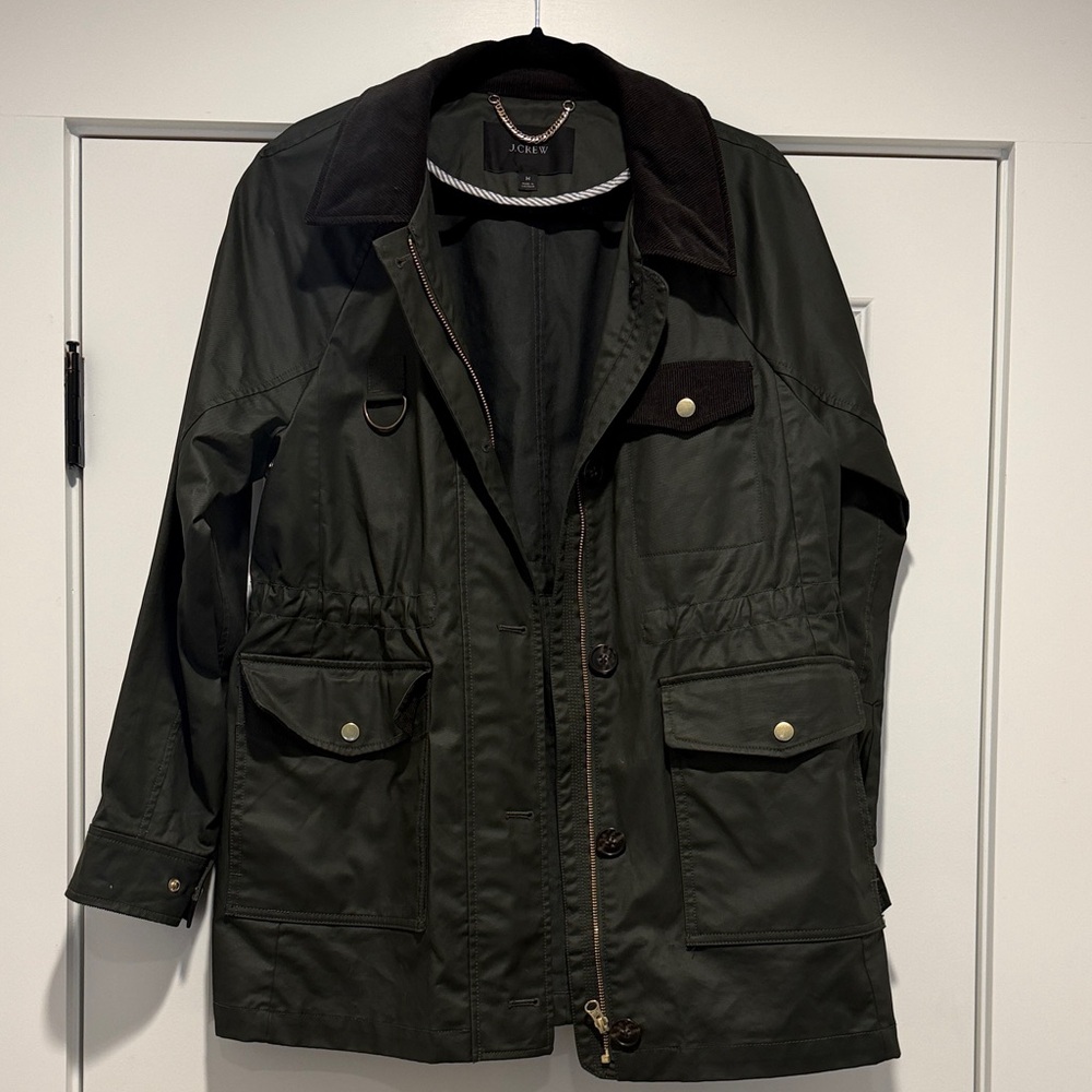 J. Crew wax field jacket